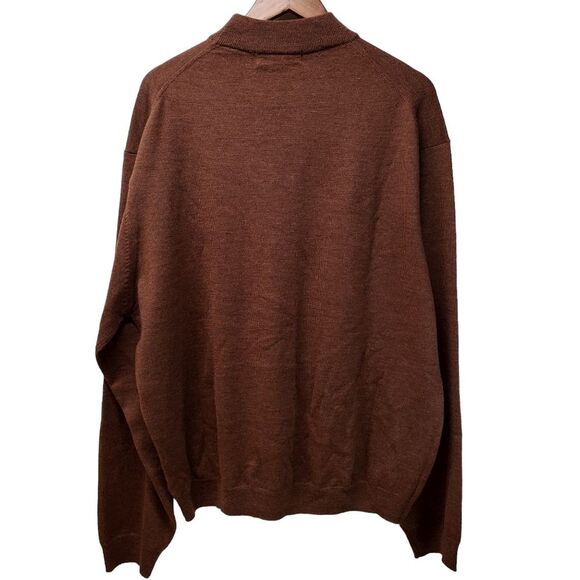 PRONTO UOMO Merino Extra Fine Wool Sweater Size XXL - Picture 2 of 7